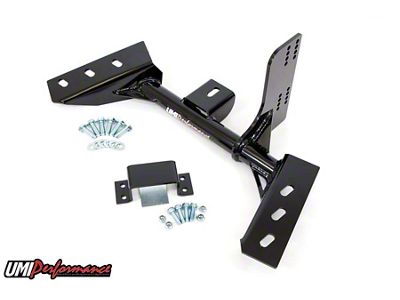 UMI Performance TH400 Transmission Torque Arm Relocation Kit; Black (82-92 Camaro)