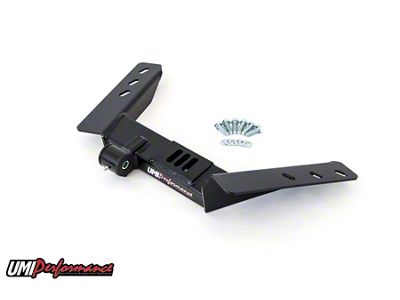 UMI Performance TH400 Transmission Tunnel Mounted Torque Arm Mount; Black (82-92 Camaro)