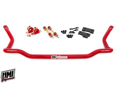 UMI Performance Tubular Front Sway Bar; Red (82-92 Camaro)