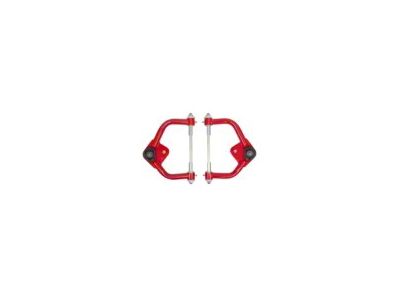 UMI Performance Tubular Front Upper A-Arms; Delrin Bushings; Red (70-81 Camaro)