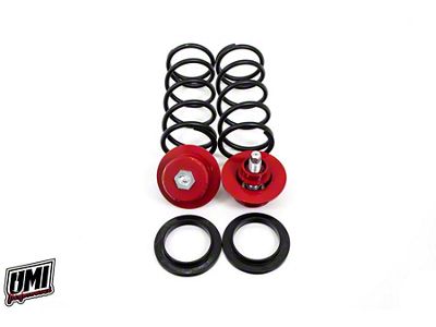 UMI Performance Race Rear Weight Jack System; 200 lb. Spring Rate; Red (82-92 Camaro)
