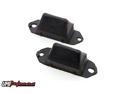 UMI Performance Rubber Bump Stops; Rear (82-92 Camaro)