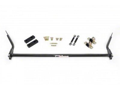 UMI Performance 1-1/4-Inch Splined Front Sway Bar with Stock Style End Links; Black (70-81 Firebird)
