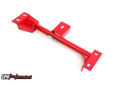 UMI Performance 4L80E Transmission Crossmember; Red (98-02 Firebird)