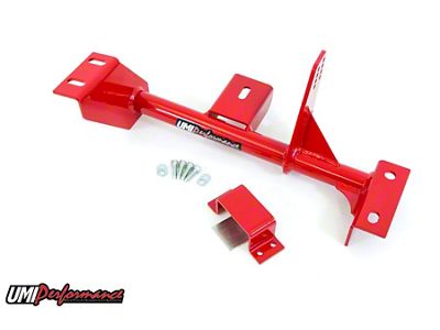 UMI Performance 4L80E Transmission Torque Arm Relocation Kit; Red (98-02 Firebird)