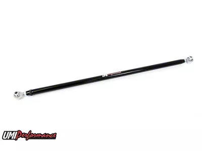 UMI Performance Double Adjustable Rear Panhard Bar; Chromoly; Black (82-02 Firebird)