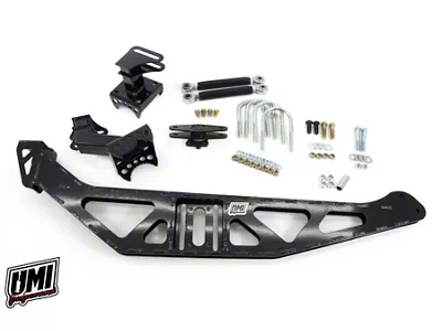UMI Performance Fabricated Watts Link; Black (82-02 Firebird w/ 3-Inch Axle Diameter)
