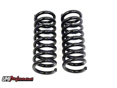 UMI Performance Front Lowering Springs; 2.50-Inch (70-81 Firebird)