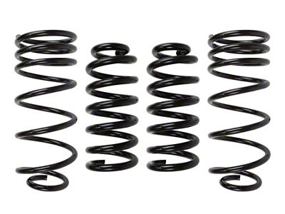 UMI Performance Front and Rear Lowering Springs; 1.25-Inch/1.50-Inch (93-02 Firebird)