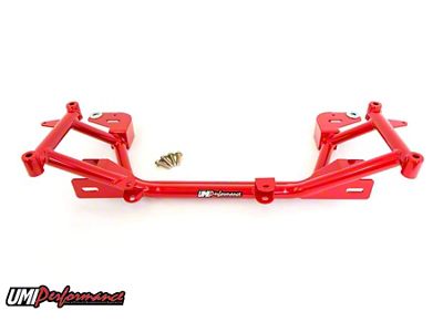 UMI Performance K-Member without Motor Mounts; Red (93-02 Firebird)