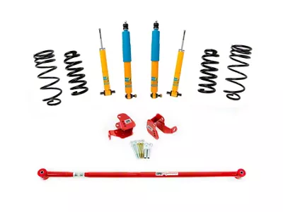UMI Performance Koni STR.T Lowering and Handling Kit; Red (93-02 Firebird)