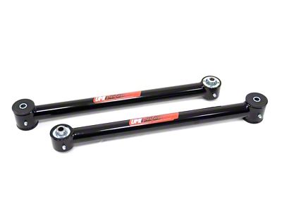 UMI Performance Rear Lower Control Arms; Poly/Roto-Joints; Black (82-02 Firebird)
