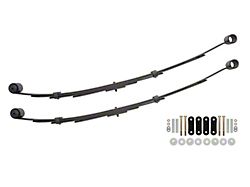 UMI Performance Rear Lowering Leaf Spring Kit; Delrin Bushings (70-81 Firebird)