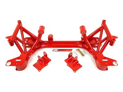 UMI Performance Road Race K-Member with SBC/BBC Motor Mounts; Red (93-02 Firebird)