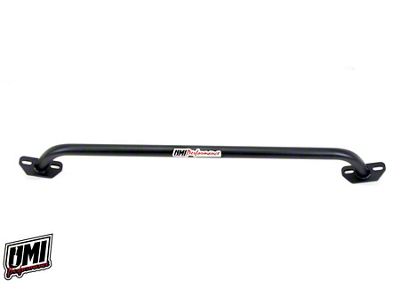 UMI Performance Shock Tower Brace; Chromoly; Satin Black (93-02 5.7L Firebird)