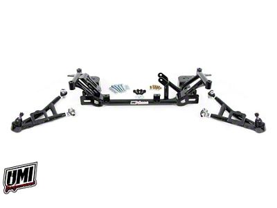 UMI Performance Stage 1 Drag Front End Handling Suspension Package; Black (93-97 5.7L Firebird)