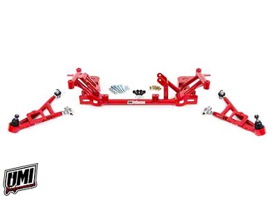 UMI Performance Stage 1 Drag Front End Handling Suspension Package; Red (93-97 5.7L Firebird)