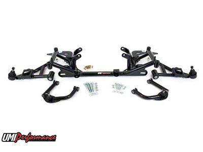 UMI Performance Stage 2 Street Front End Handling Suspension Package; Black (93-97 5.7L Firebird)