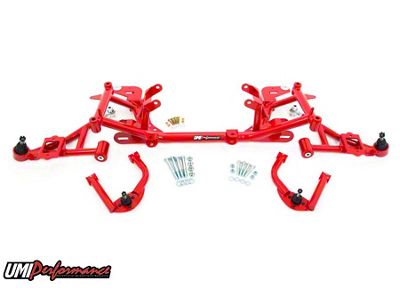 UMI Performance Stage 2 Street Front End Handling Suspension Package; Red (93-97 5.7L Firebird)