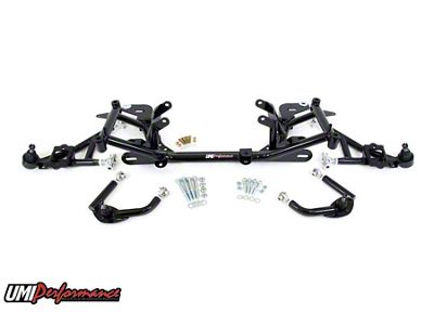 UMI Performance Stage 3 Drag Front End Handling Suspension Package; Black (98-02 5.7L Firebird)