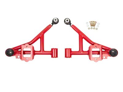 UMI Performance Street Front Lower A-Arms; Red (93-02 Firebird)