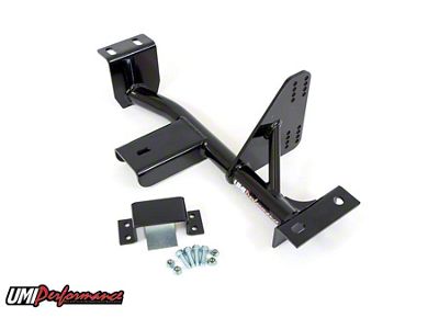 UMI Performance TH350 Transmission Torque Arm Relocation Kit; Black (98-02 Firebird)