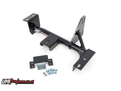 UMI Performance TH350 Transmission Torque Arm Relocation Kit; Black (93-97 Firebird)