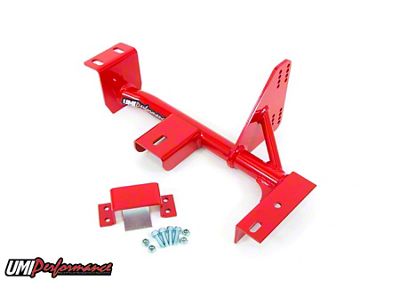 UMI Performance TH350 Transmission Torque Arm Relocation Kit; Red (93-97 Firebird)