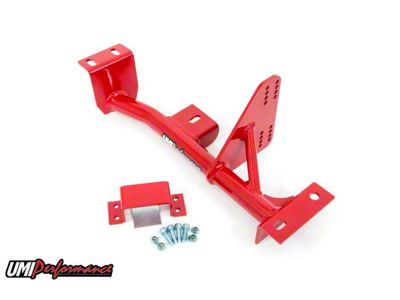UMI Performance TH400 Transmission Torque Arm Relocation Kit; Black (98-02 Firebird)