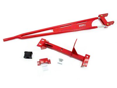 UMI Performance Torque Arm and Relocation Kit; Black (98-02 Firebird w/ Manual Transmission)