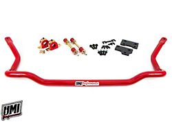 UMI Performance Tubular Front Sway Bar; Red (82-92 Firebird)