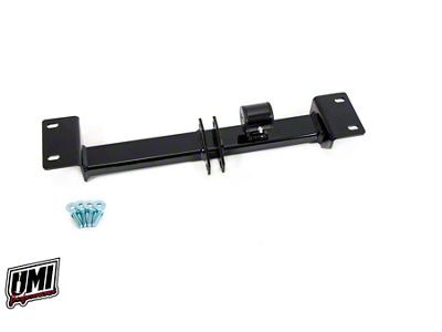 UMI Performance Tunnel Brace Mount for Stock Exhaust; Black (93-02 Firebird)