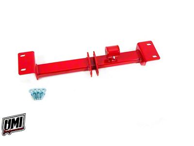 UMI Performance Tunnel Brace Mount for Stock Exhaust; Red (93-02 Firebird)