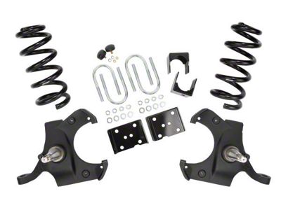 UMI Performance Lowering Kit; 4.50-Inch Front / 6-Inch Rear (73-87 C10, C15)