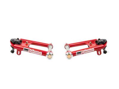 UMI Performance Street Performance Front Upper A-Arms; Black (73-87 C10, C15)