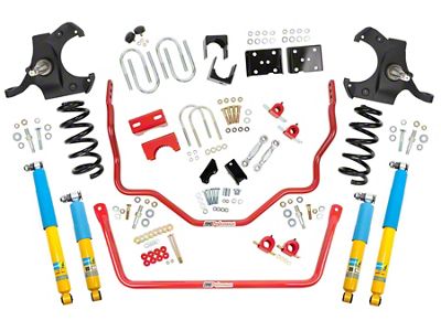 UMI Performance Stage 2 Handling and Lowering Handling Kit; Black (73-87 C10, C15)