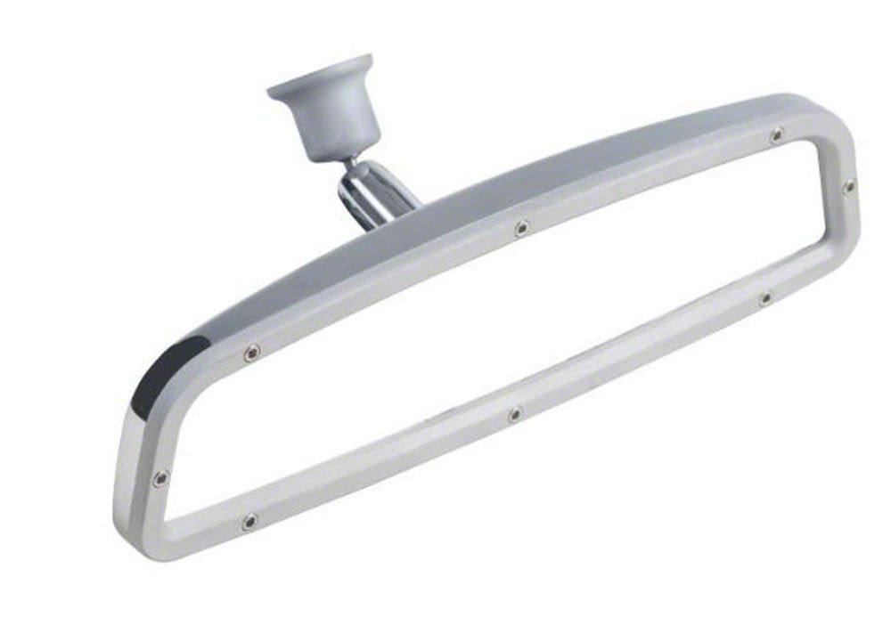 Billet Rides Ecklers Universal 9 Rear View Mirror W/ Round Glass Mount ...