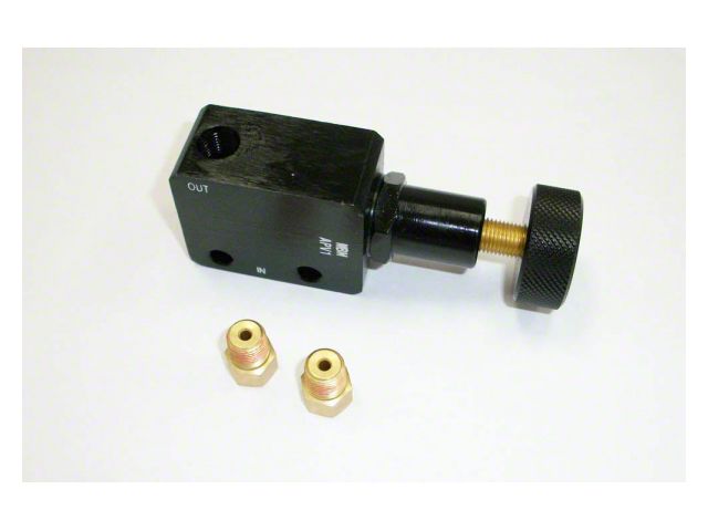 Universal Design Rear Brake Adjustable Proportioning Valve