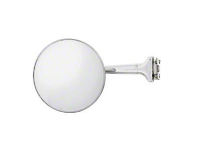 Pair Of Chrome Yankee Tri-Bar Outside Rear View Mirrors For 1955-1957 Chevy - Golden Star Brand, New-854206