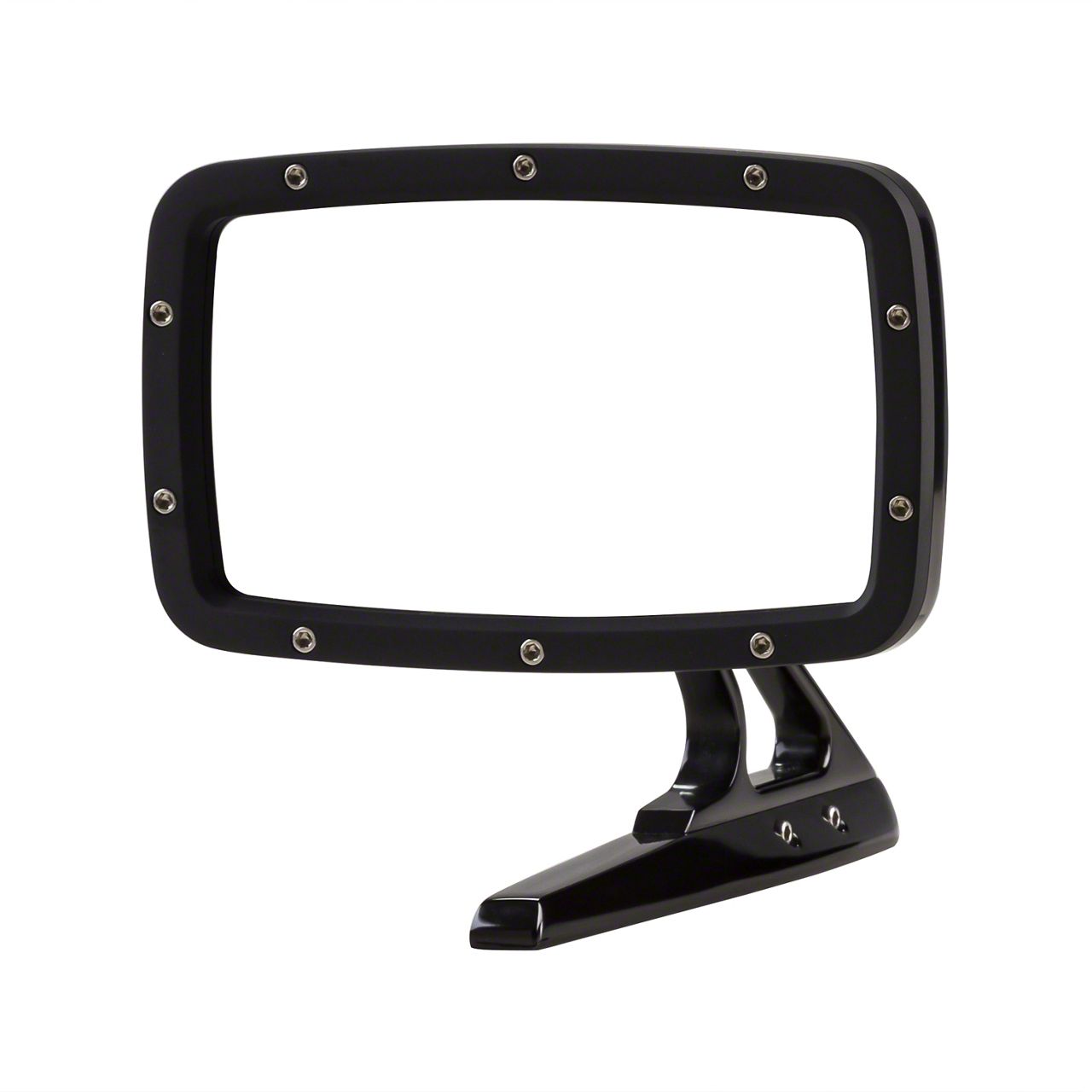 Billet Rides Ecklers Universal Rectangular Billet Side Mirror-Flat ...