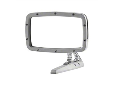 Universal Rectangular Ford Billet Side Mirror-Matte/Polished