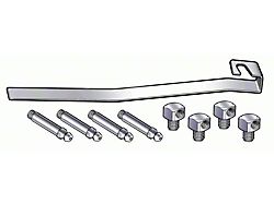 Upper Control Arm Grease Fitting Kit - 4 2-Piece Fittings & Installation Tool (62-65 Fairlane)