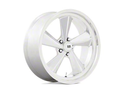 US Mag TS Polished Wheel; Left Directional; Rear Only; 22x10.5; 0mm Offset (84-96 Corvette C4)