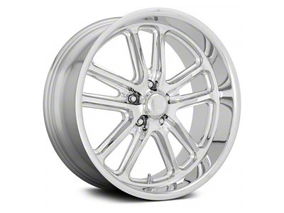 US Mag Bullet Chrome Wheel; 20x8; 1mm Offset (67-73 Mustang)