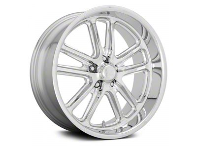 US Mag Bullet Chrome Wheel; 20x8 (67-73 Mustang)