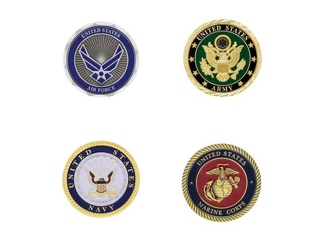 US Military Emblem, 1-3/4