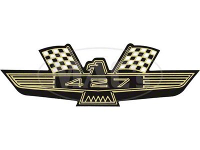 Valve Cover Decal - 427 Transistorized Ignition Eagle - Ford