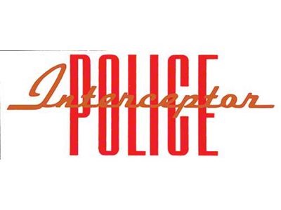 Decal/ Police Interceptor