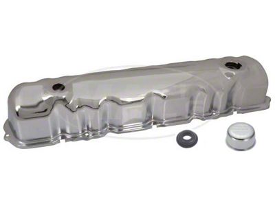 Valve Cover Kit,Chrome,6 Cyl,W/Oil Filler Cap W/Tube