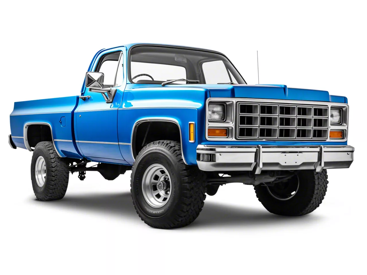 Chevrolet GMC C/K C10 C1500 C2500 C3500 Regular Cab 1988-1998 / Tahoe 1995-1999 / Blazer 1992-1994 / Yukon 1992-1999 2 Door Tape On Window Visors, image size:1280x960